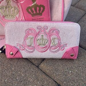 Juicy Couture Pink Diamond Lovers Club Wallet